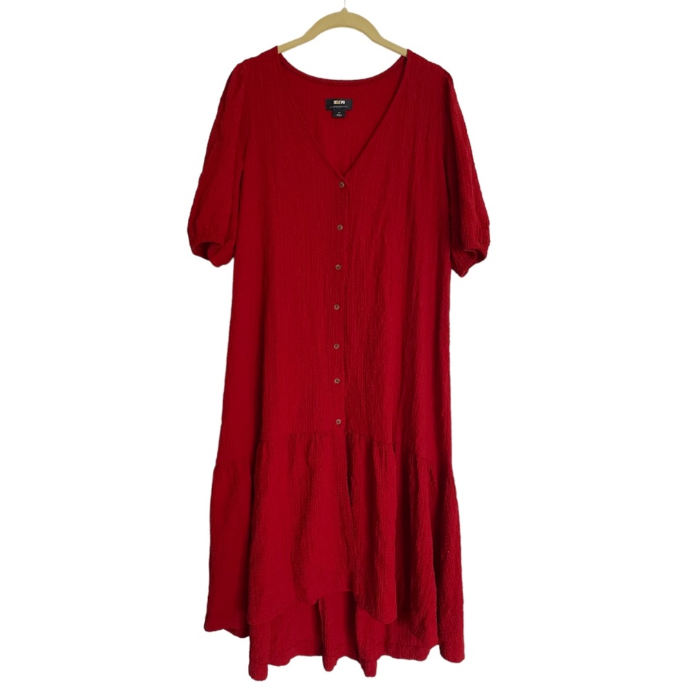 Anthropologie Maeve Tiered Boho Dress